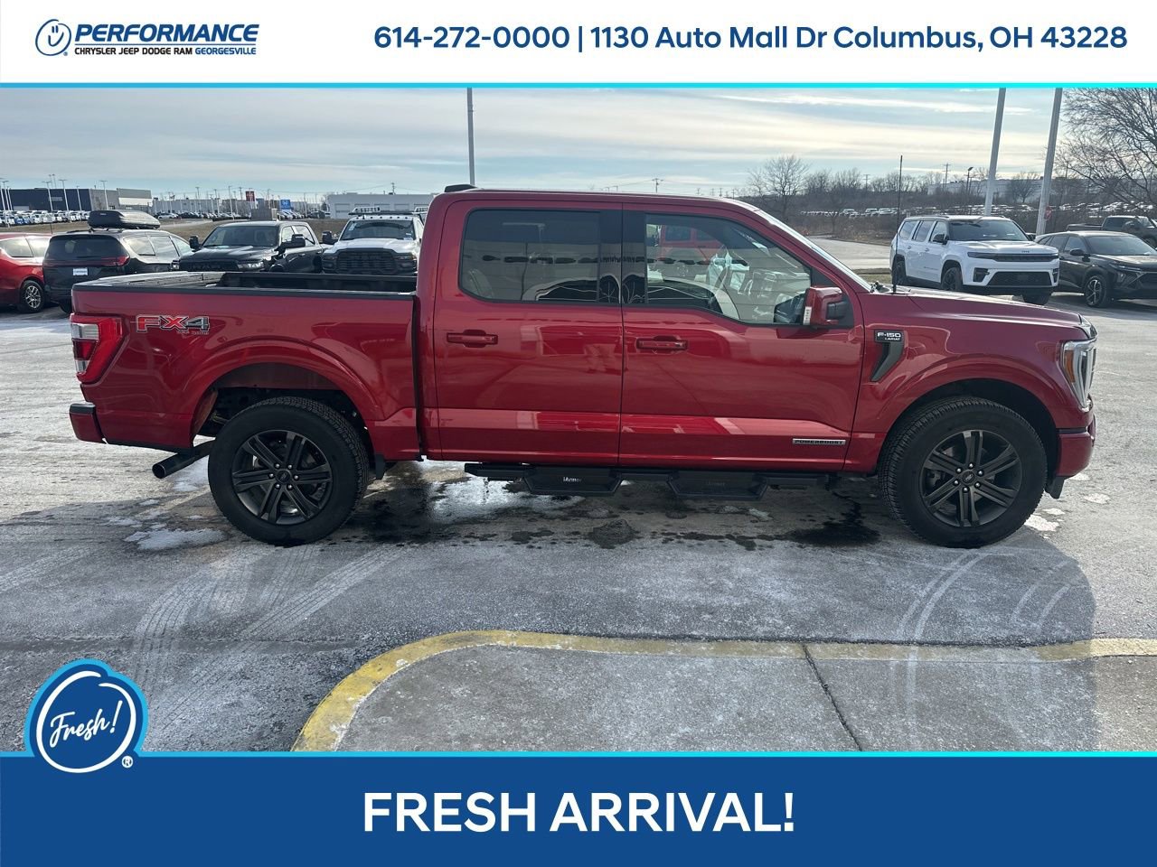 Used 2021 Ford F150 Lariat w/ Equipment Group 502A High image 3