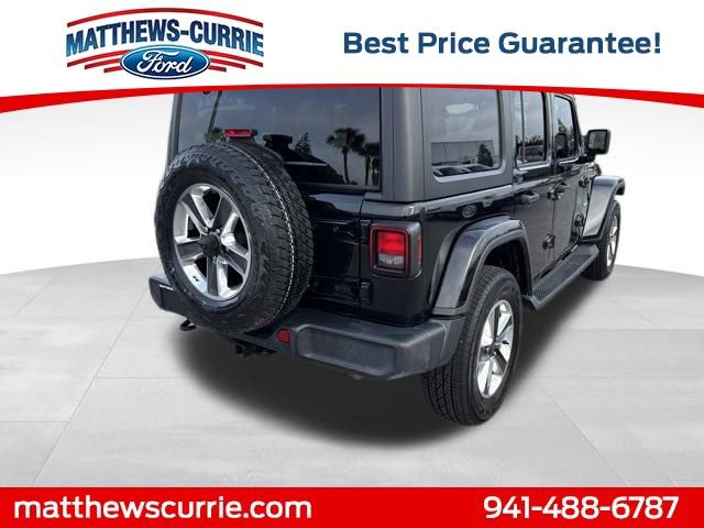 Used 2020 Jeep Wrangler Unlimited Sahara image 4