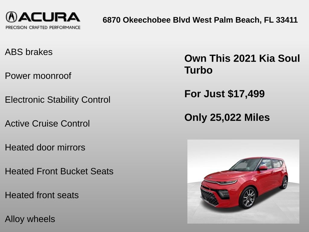 Used 2021 Kia Soul Turbo FWD image 12