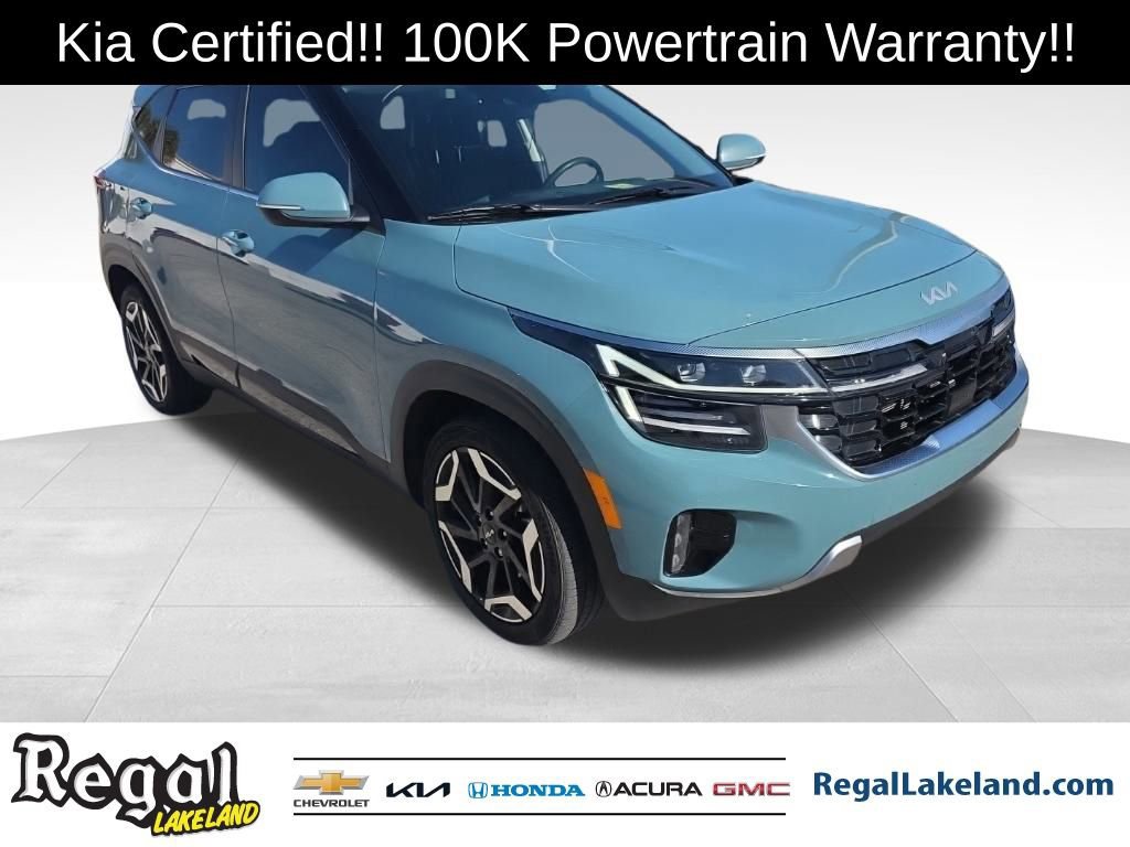 Certified 2024 Kia Seltos SX w/ SX Sunroof Package