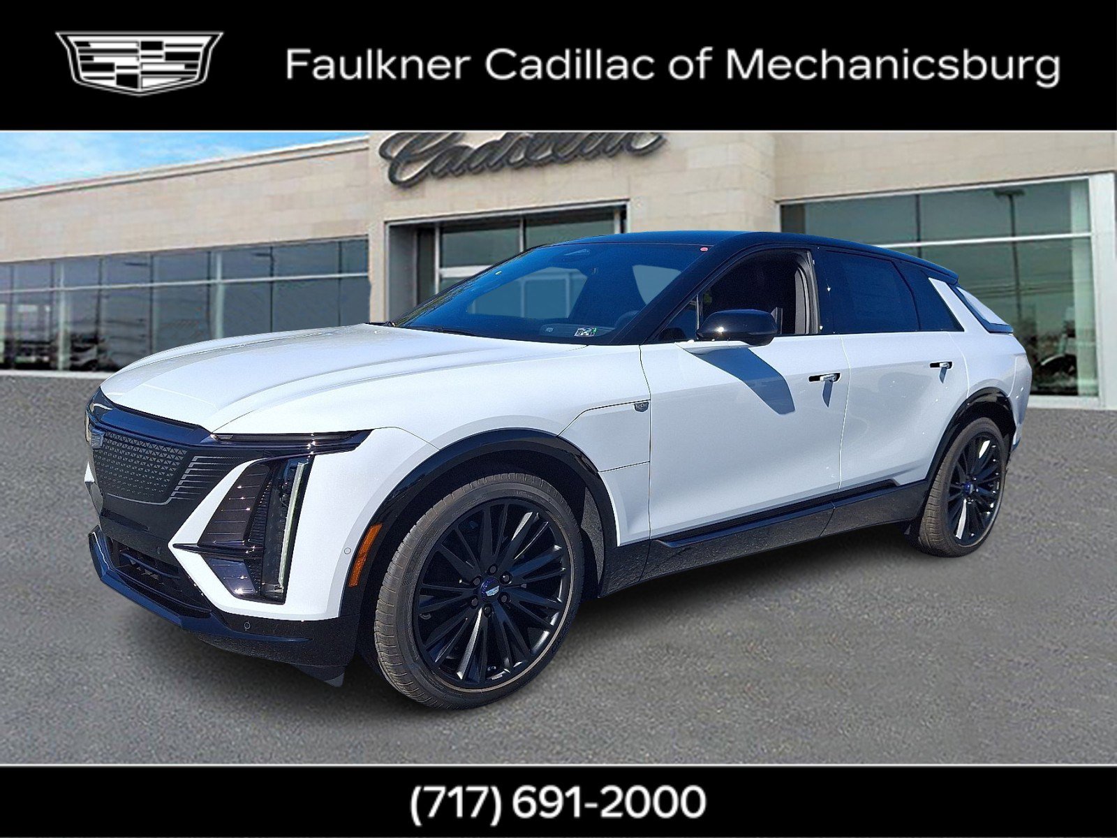New 2026 Cadillac Lyriq Sport w/ LPO, Blue Accent Package image 1