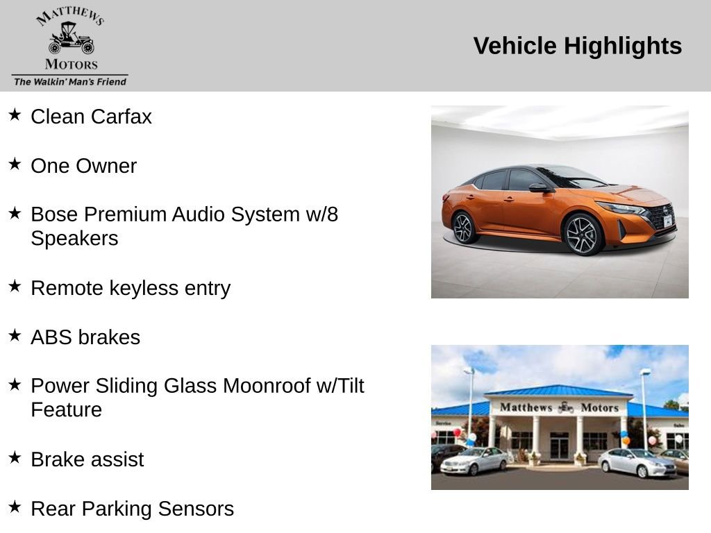 Used 2024 Nissan Sentra SR w/ SR Premium Package image 14