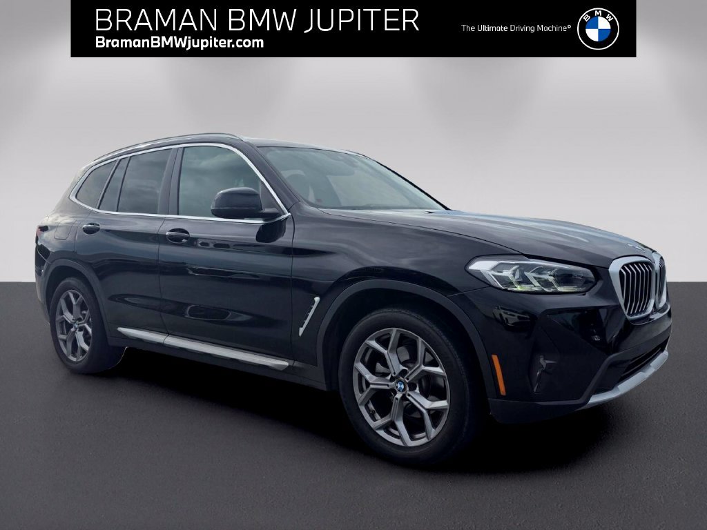 Certified 2023 BMW X3 sDrive30i w/ Convenience Package RWD image 1