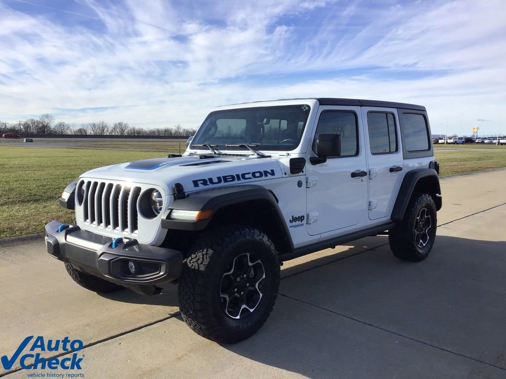 Used 2022 Jeep Wrangler Unlimited Rubicon 4xe w/ Cold Weather Group image 8