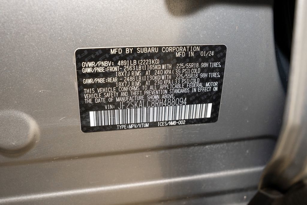Used 2024 Subaru Forester Limited image 24