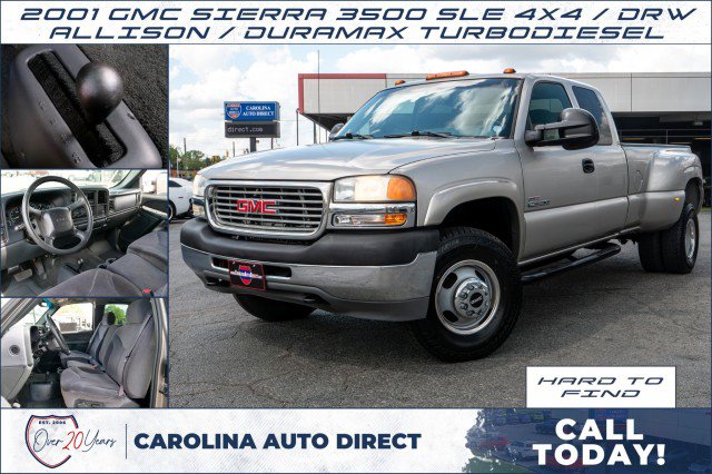 Used 2001 GMC Sierra 3500 4x4 Extended Cab