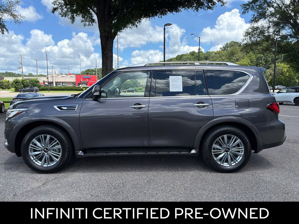 Certified 2023 INFINITI QX80 Luxe w/ All-Season Package AWD/4WD image 7