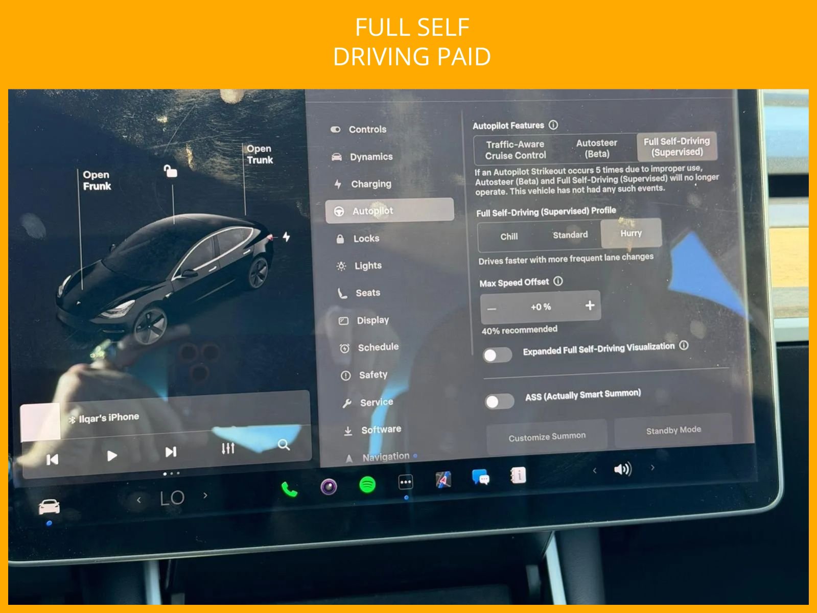 Used 2018 Tesla Model 3 Long Range AWD/4WD image 3