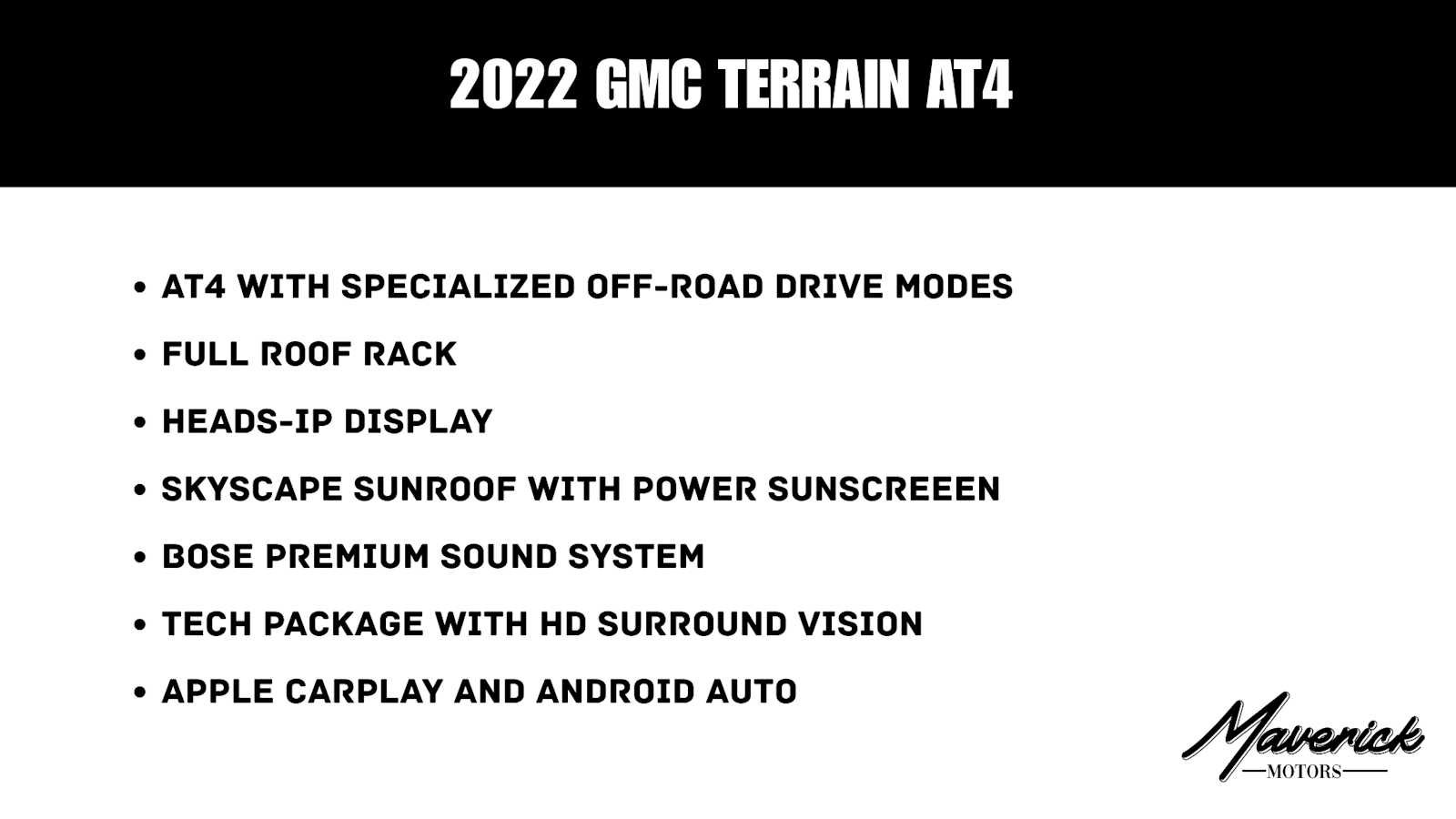 Used 2022 GMC Terrain AT4 w/ Infotainment Package II AWD/4WD image 2