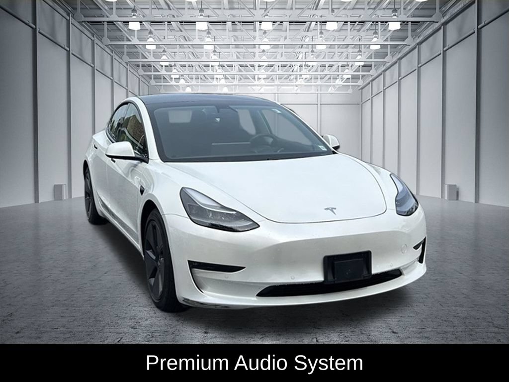 Used 2021 Tesla Model 3 Long Range AWD/4WD image 3