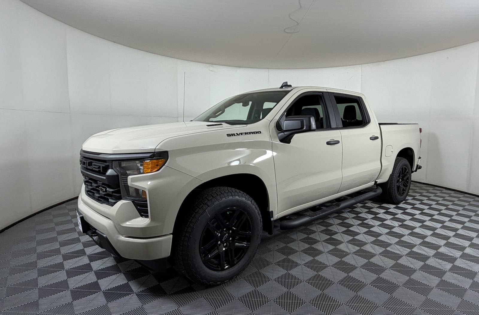 New 2026 Chevrolet Silverado 1500 Custom w/ Turbomax Blackout Package RWD image 2