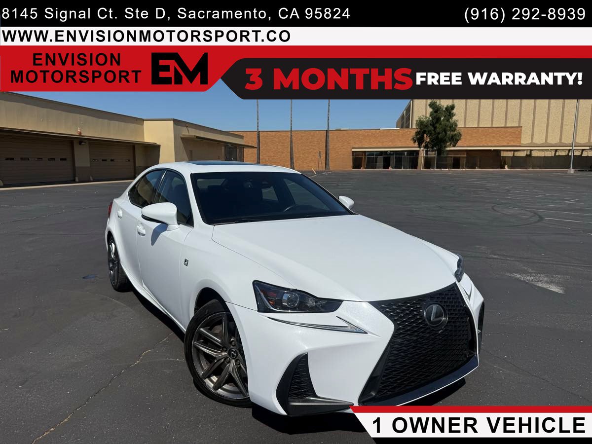Used 2017 Lexus IS 350 F Sport w/ F Sport Package RWD image 1