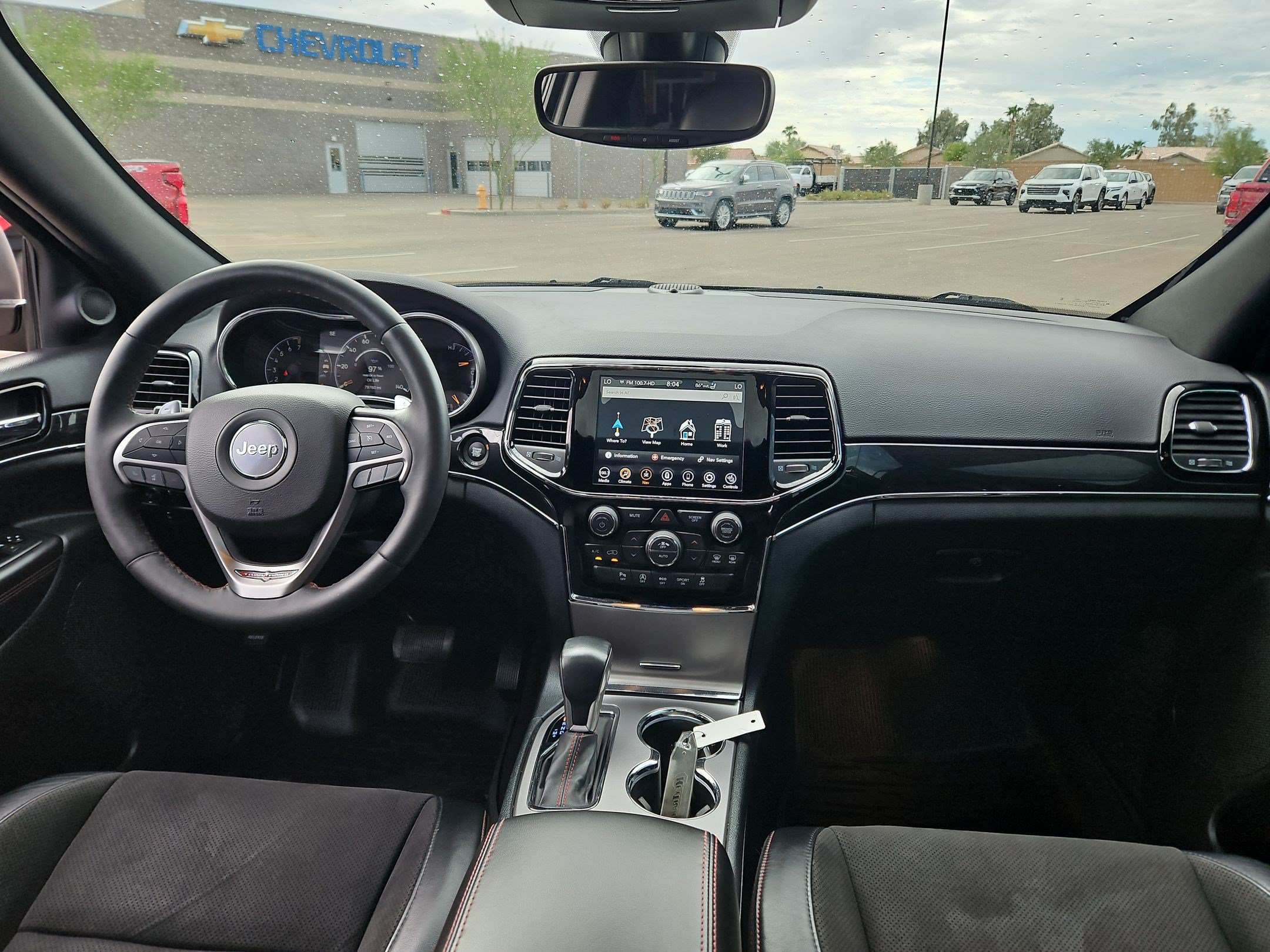 Used 2020 Jeep Grand Cherokee Trailhawk w/ Premium Lighting Group AWD/4WD image 28