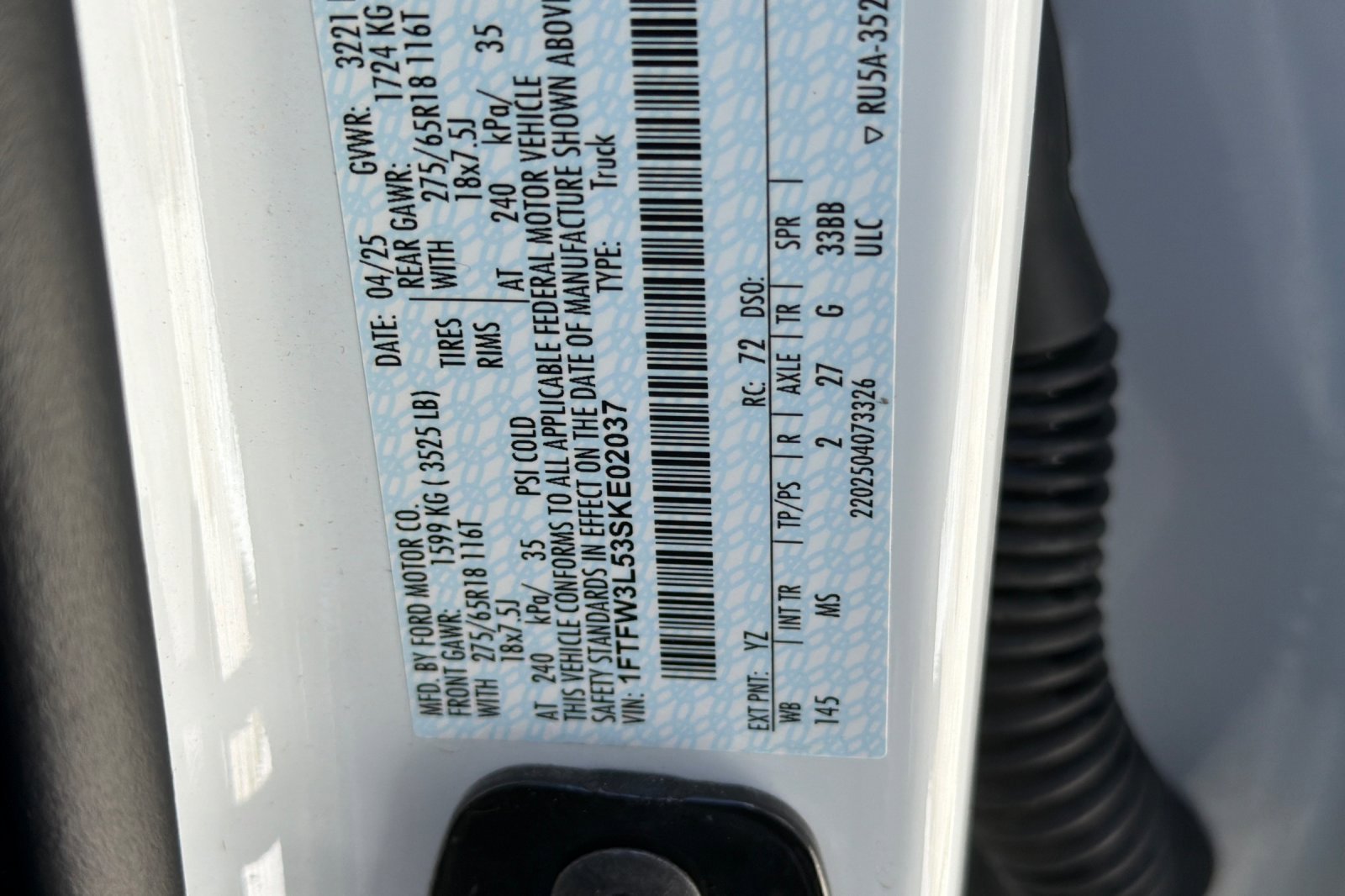 Used 2025 Ford F150 XLT w/ Equipment Group 301A Standard AWD/4WD image 23