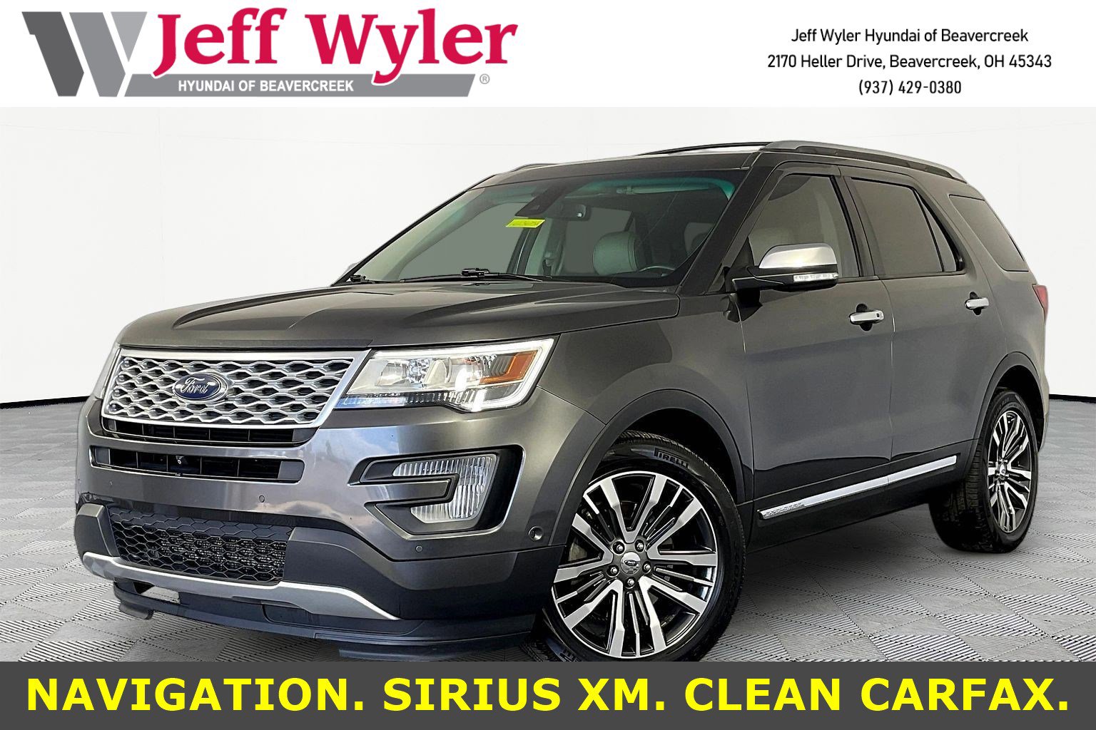 Used 2016 Ford Explorer Platinum AWD/4WD image 1