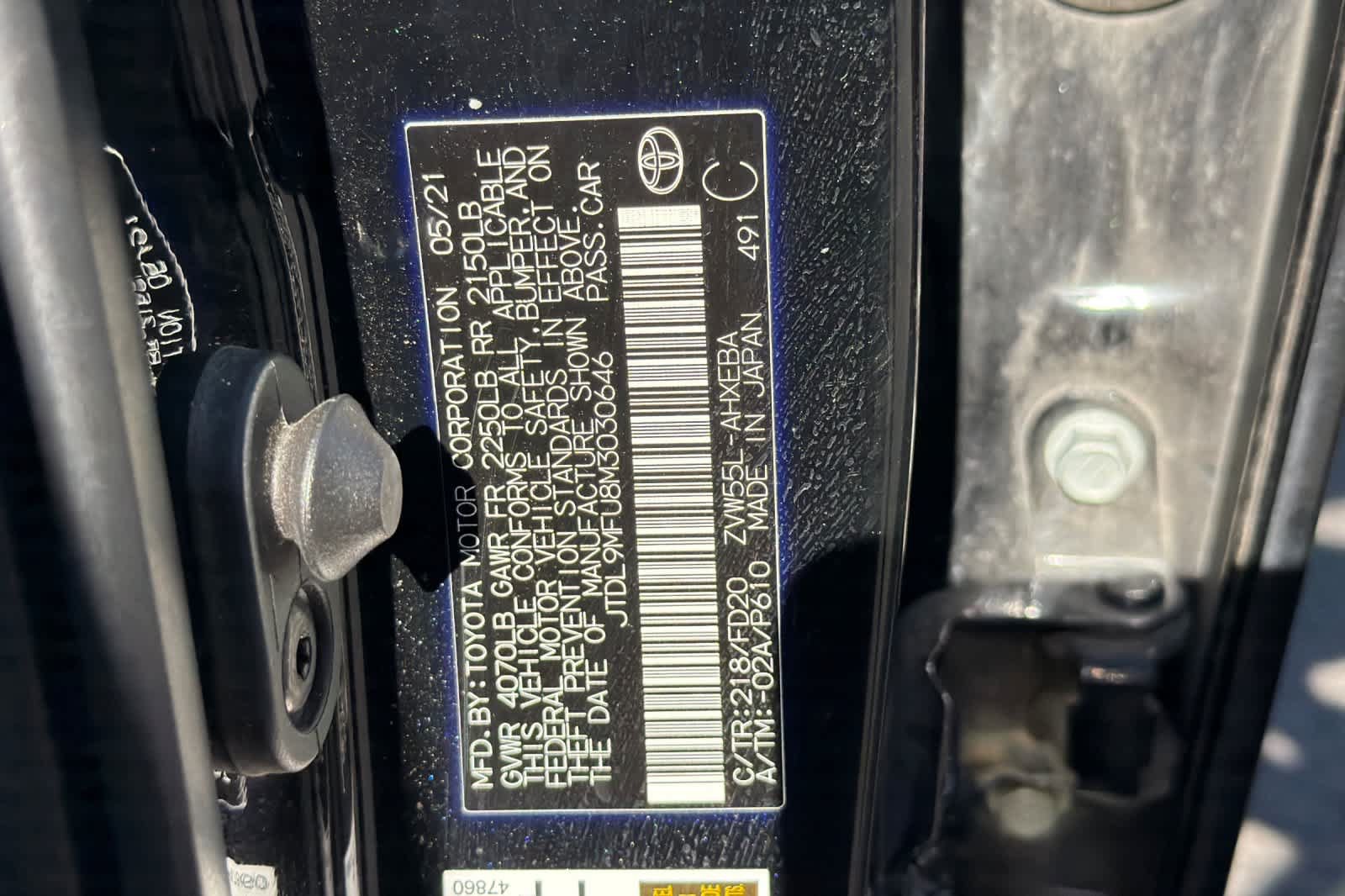 Used 2021 Toyota Prius LE AWD/4WD image 29