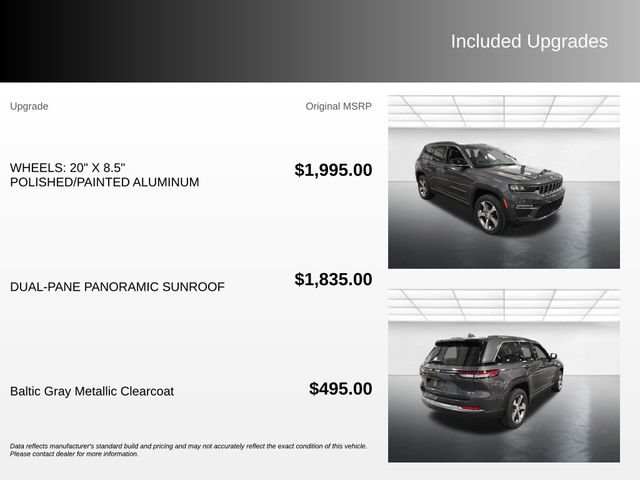 Used 2022 Jeep Grand Cherokee Limited 4xe AWD/4WD image 4
