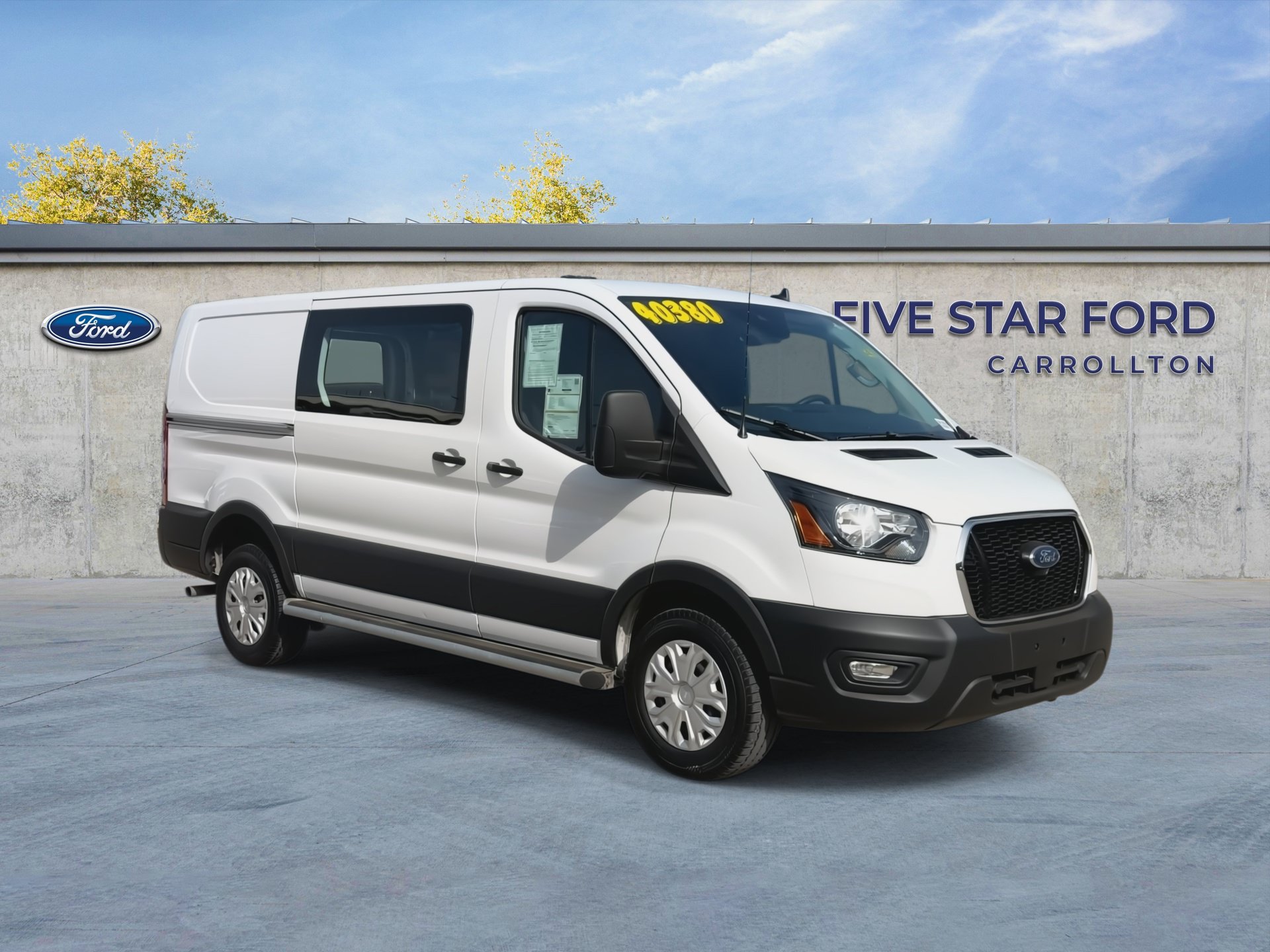 Certified 2025 Ford Transit 250 Low Roof w/ Exterior Upgrade Package RWD image 2