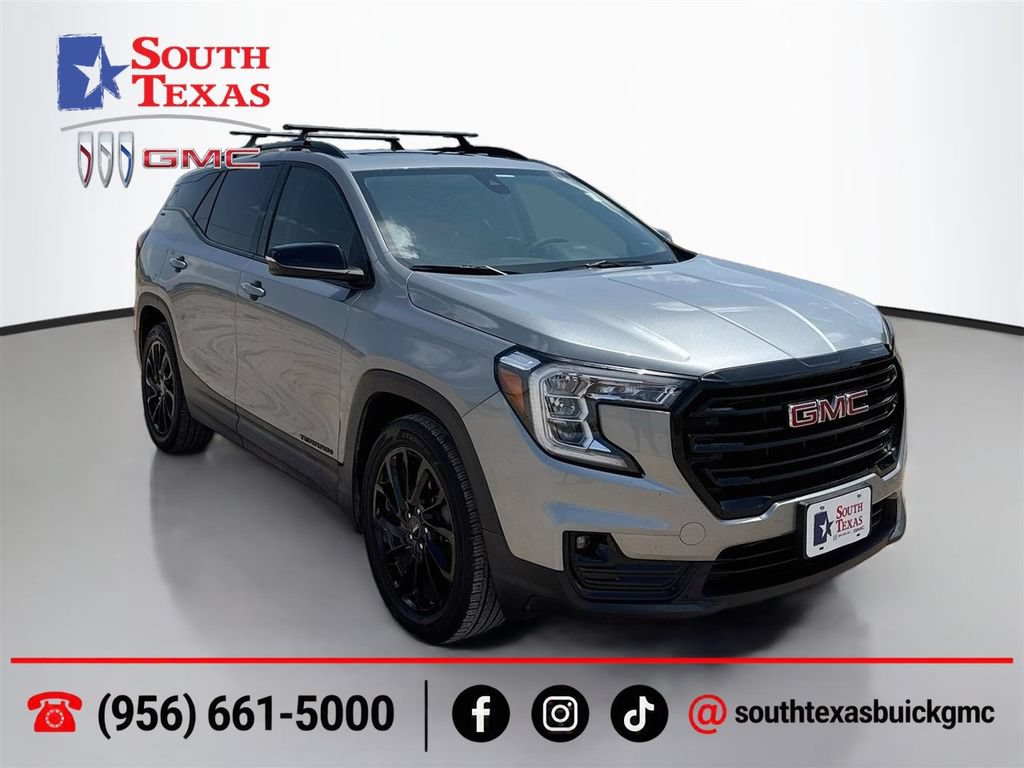 Used 2023 GMC Terrain SLT w/ LPO, 'HIT The Road' Package FWD image 1