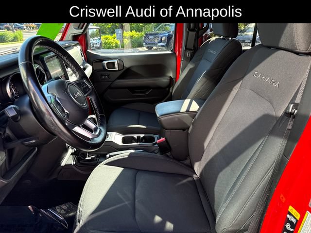 Used 2022 Jeep Wrangler Unlimited Sahara w/ Cold Weather Group AWD/4WD image 17