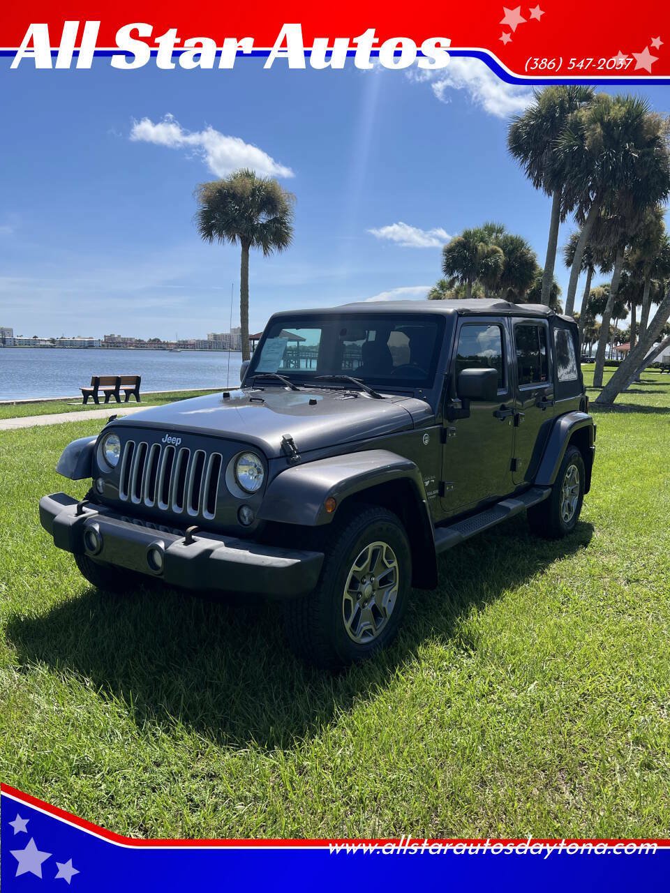 Used 2016 Jeep Wrangler Unlimited Sahara AWD/4WD image 1