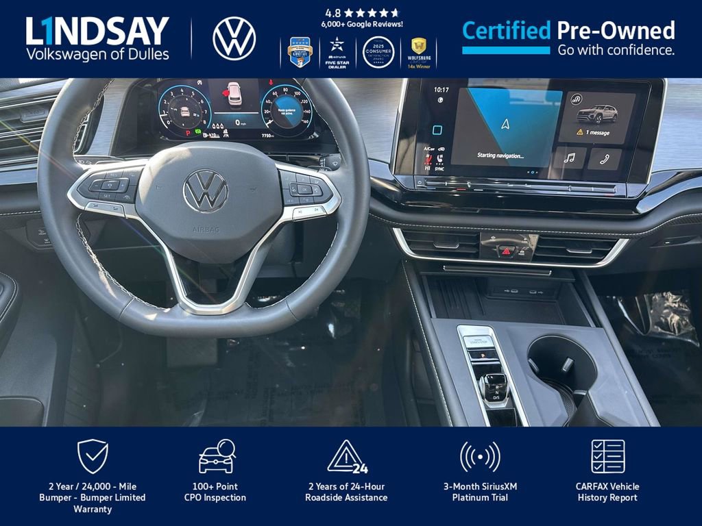 Certified 2025 Volkswagen Atlas Cross Sport SE image 10