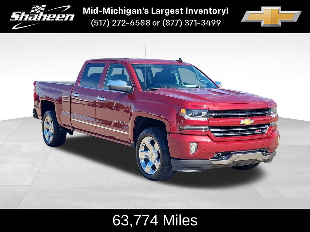 Used 2018 Chevrolet Silverado 1500 LTZ Z71 w/ LTZ Plus Package AWD/4WD image 2