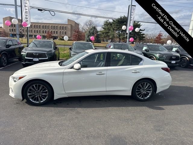 Certified 2022 INFINITI Q50 Luxe w/ Cargo Package image 8