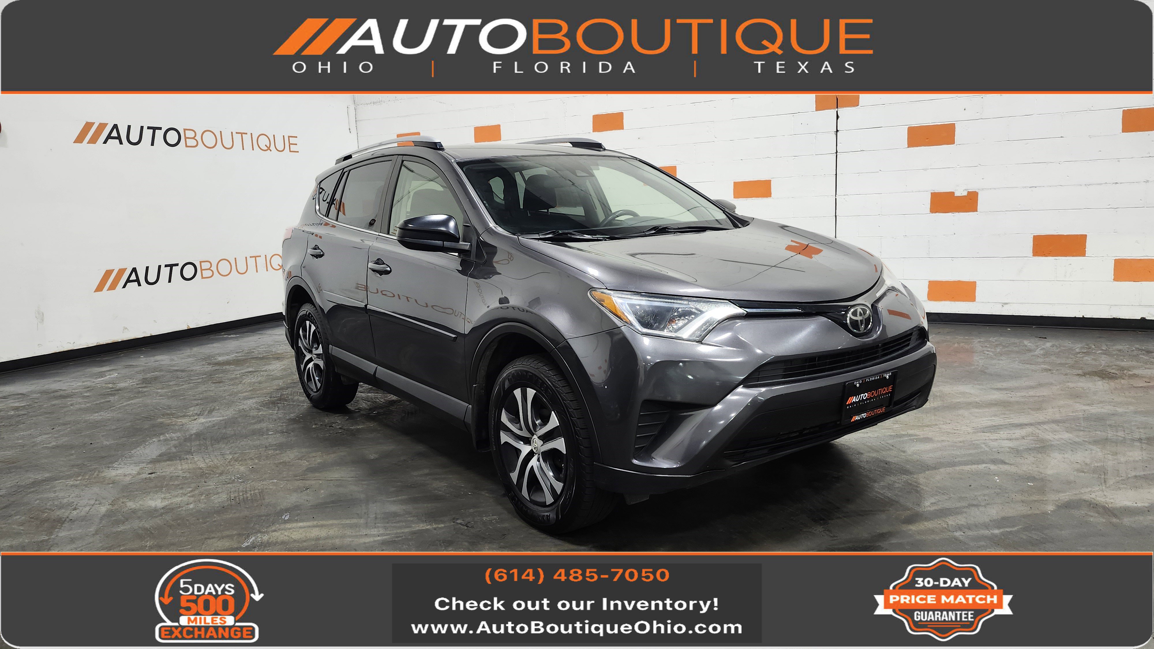 Used 2017 Toyota RAV4 LE w/ All Weather Liner Package