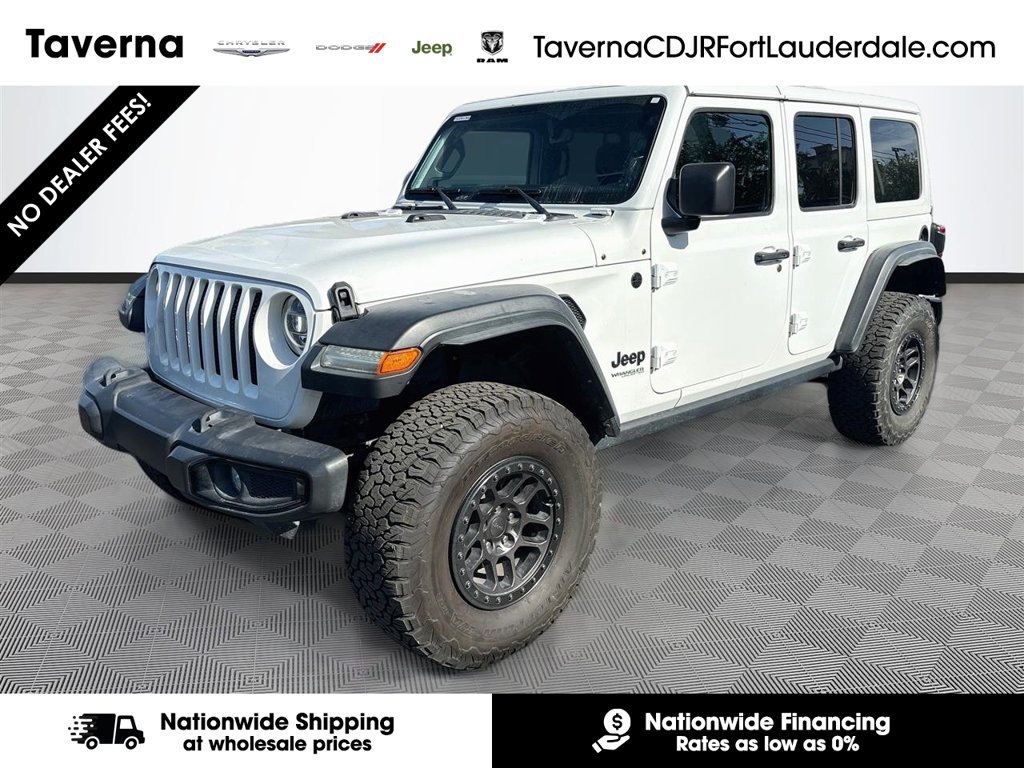Certified 2022 Jeep Wrangler Unlimited Sport