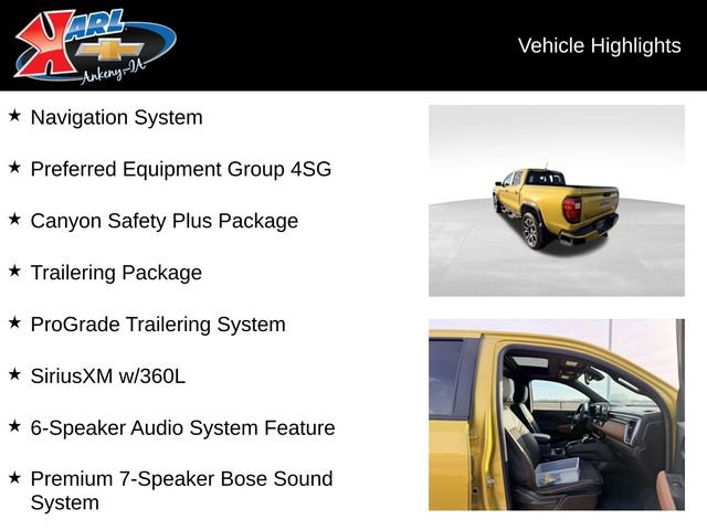 Certified 2023 GMC Canyon AT4 w/ Canyon Safety Plus Package image 2