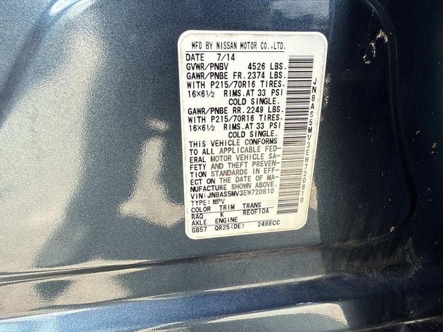 Used 2014 Nissan Rogue S w/ Convenience Package image 29