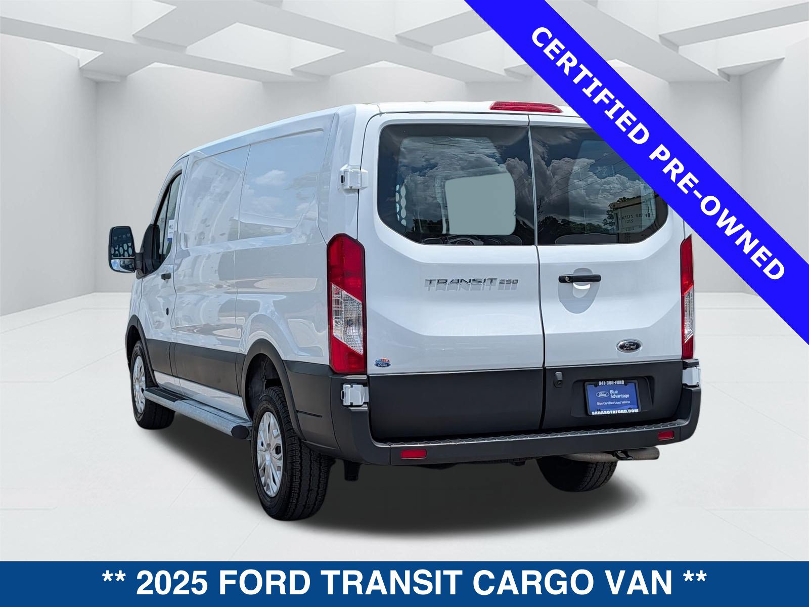 Certified 2025 Ford Transit 250 Low Roof w/ Exterior Upgrade Package RWD image 7