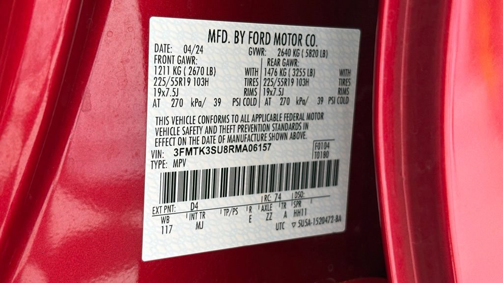 Certified 2024 Ford Mustang Mach-E Premium AWD/4WD image 46