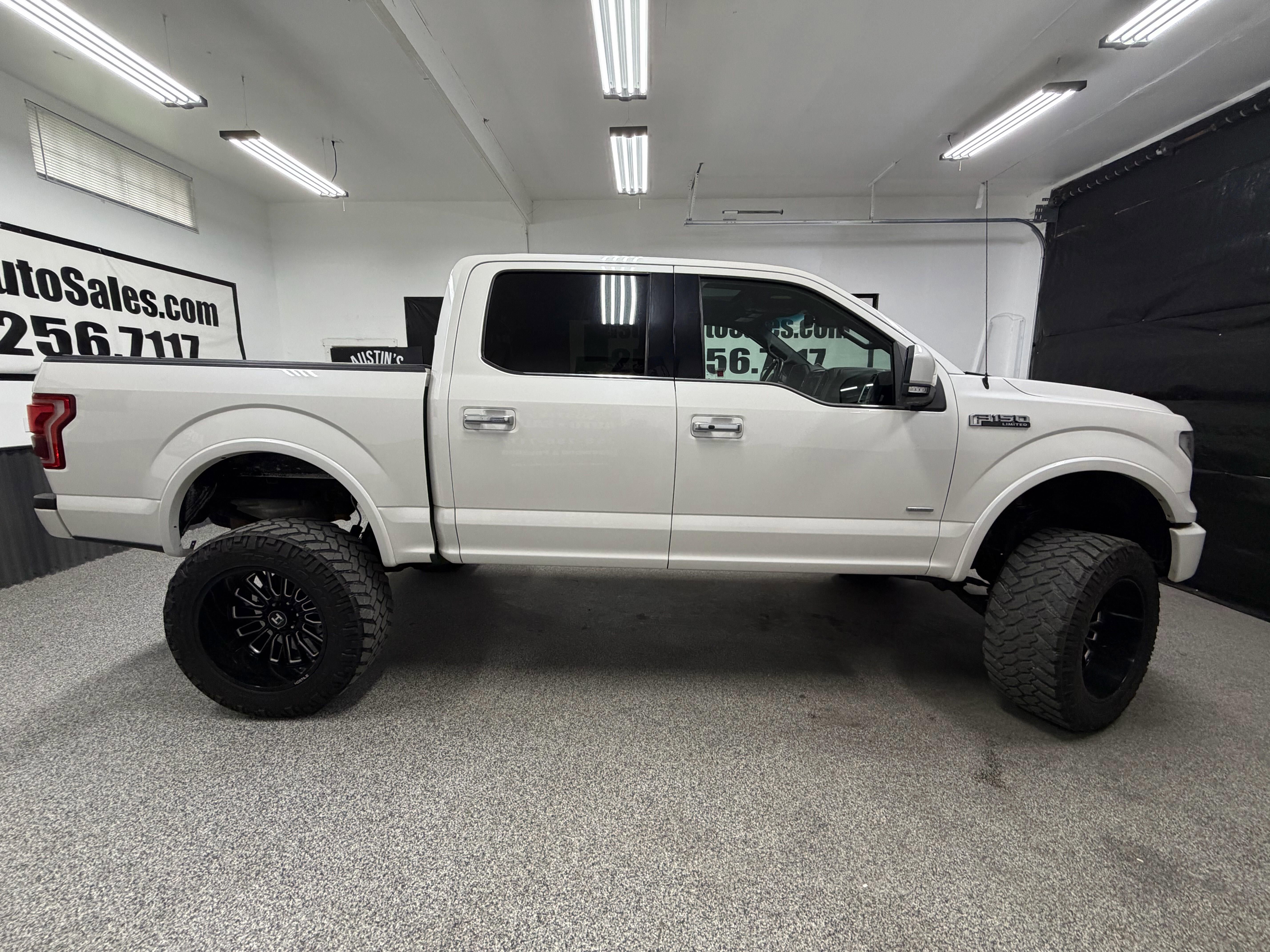 Used 2016 Ford F150 Limited w/ Trailer Tow Package AWD/4WD image 2