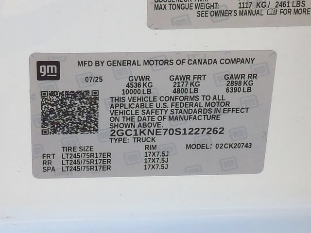 Used 2025 Chevrolet Silverado 2500 LT w/ Convenience Package AWD/4WD image 38