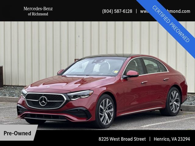 Used 2025 Mercedes-Benz E 350 4MATIC Sedan image 1