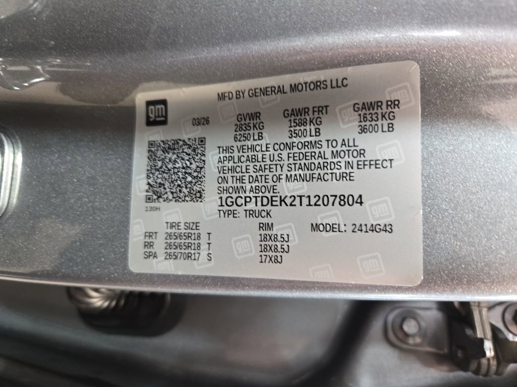 New 2026 Chevrolet Colorado Z71 w/ Midnight Edition AWD/4WD image 33