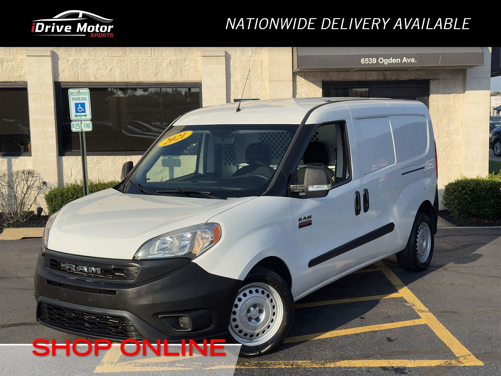 Used 2021 RAM ProMaster City Tradesman