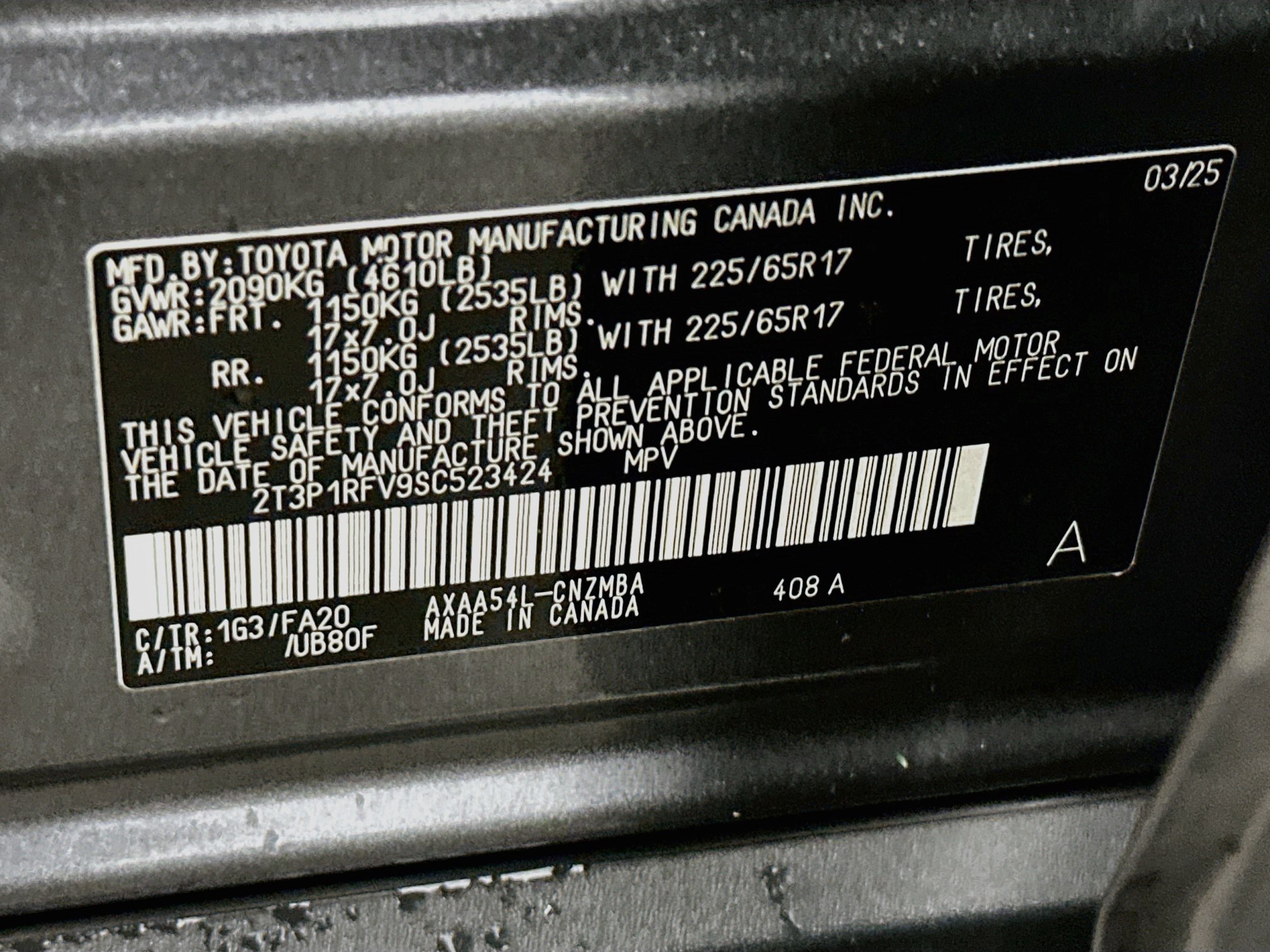 Used 2025 Toyota RAV4 XLE AWD/4WD image 12