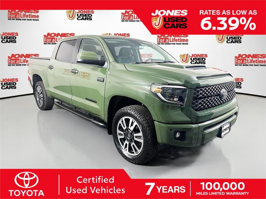 Certified 2021 Toyota Tundra SR5 w/ TRD Sport Plus Package AWD/4WD image 1