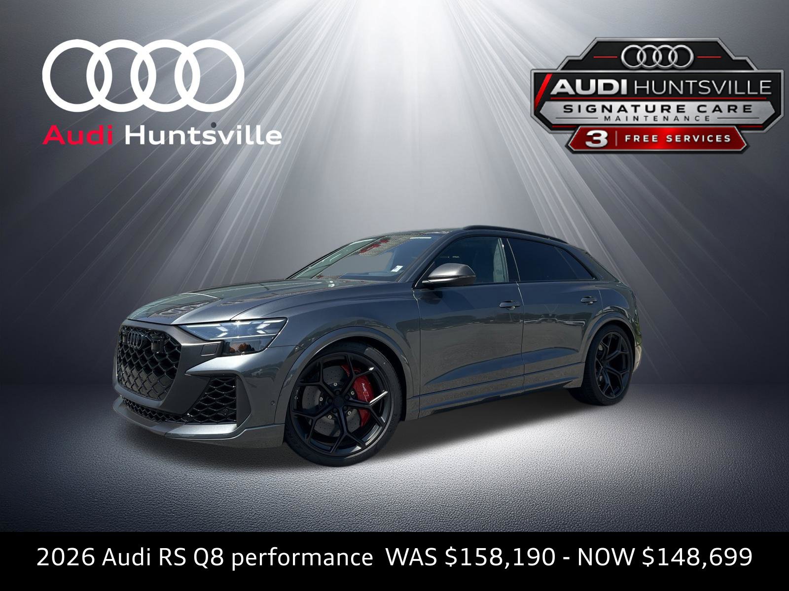 New 2026 Audi RS Q8 performance AWD/4WD image 1