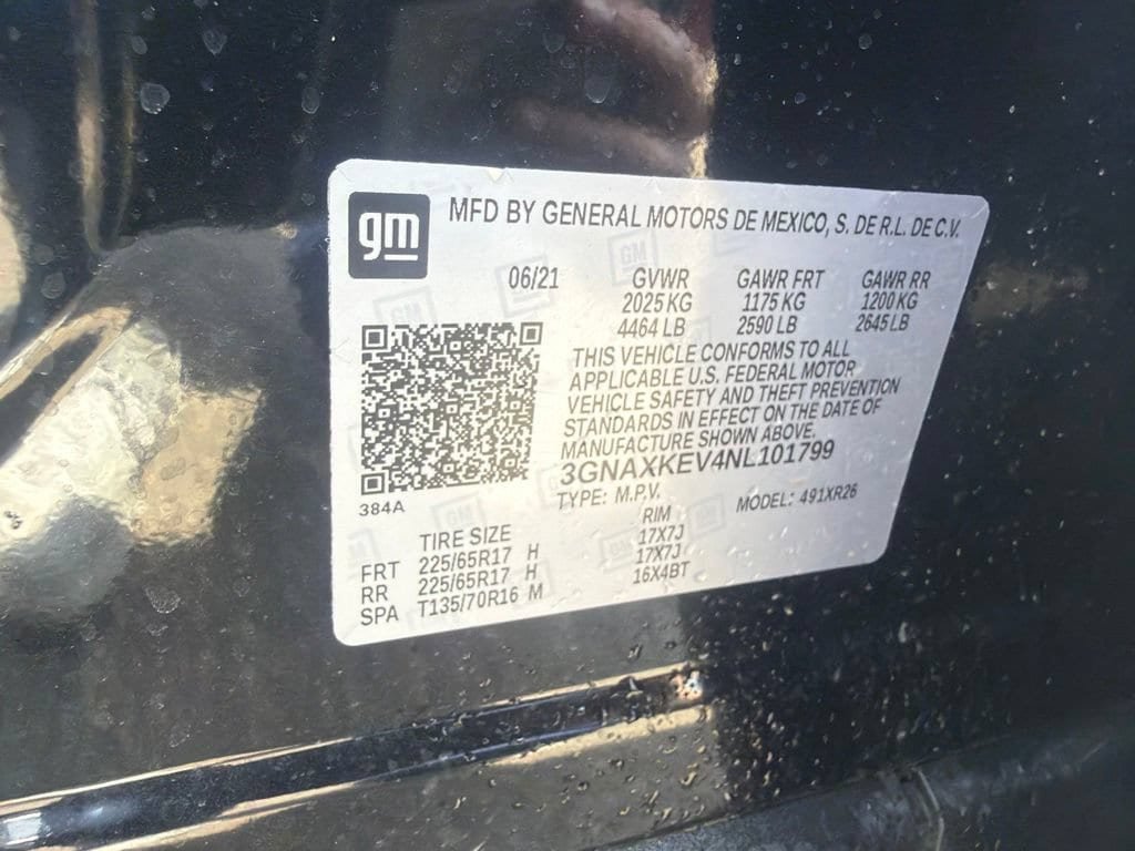 Certified 2022 Chevrolet Equinox LT FWD image 32