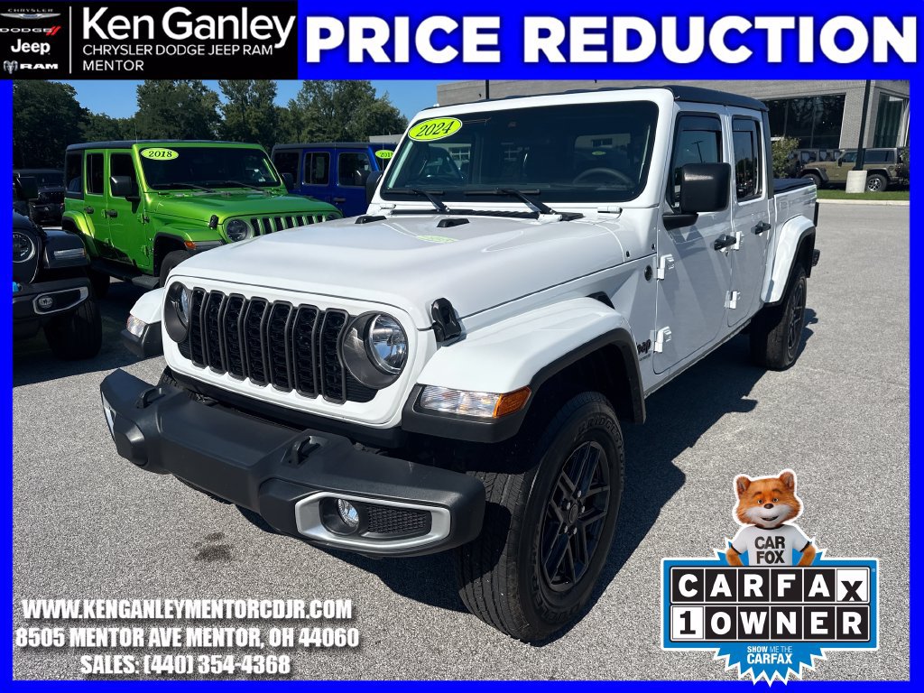 Certified 2024 Jeep Gladiator Sport AWD/4WD image 3
