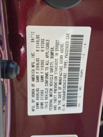 Used 2012 Acura TL w/ Technology Package FWD image 26