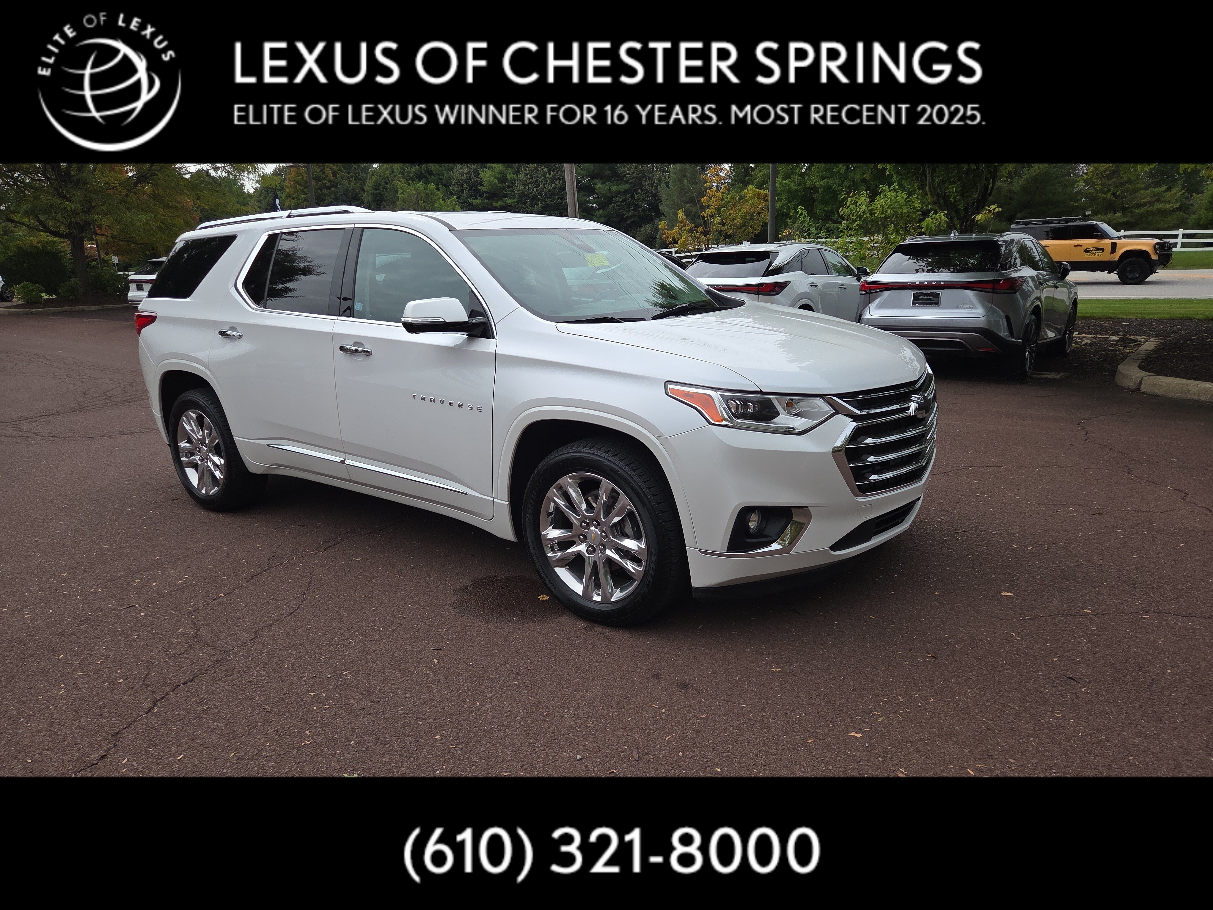 Used 2020 Chevrolet Traverse High Country w/ LPO, Floor Liner Package AWD/4WD image 1