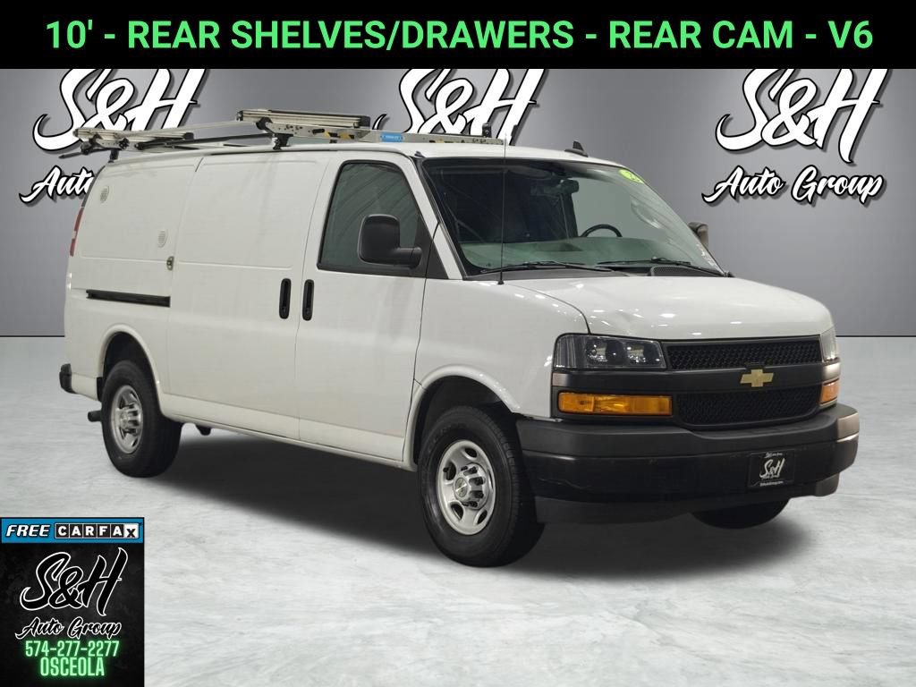Used 2022 Chevrolet Express 2500 w/ Driver Convenience Package RWD image 1