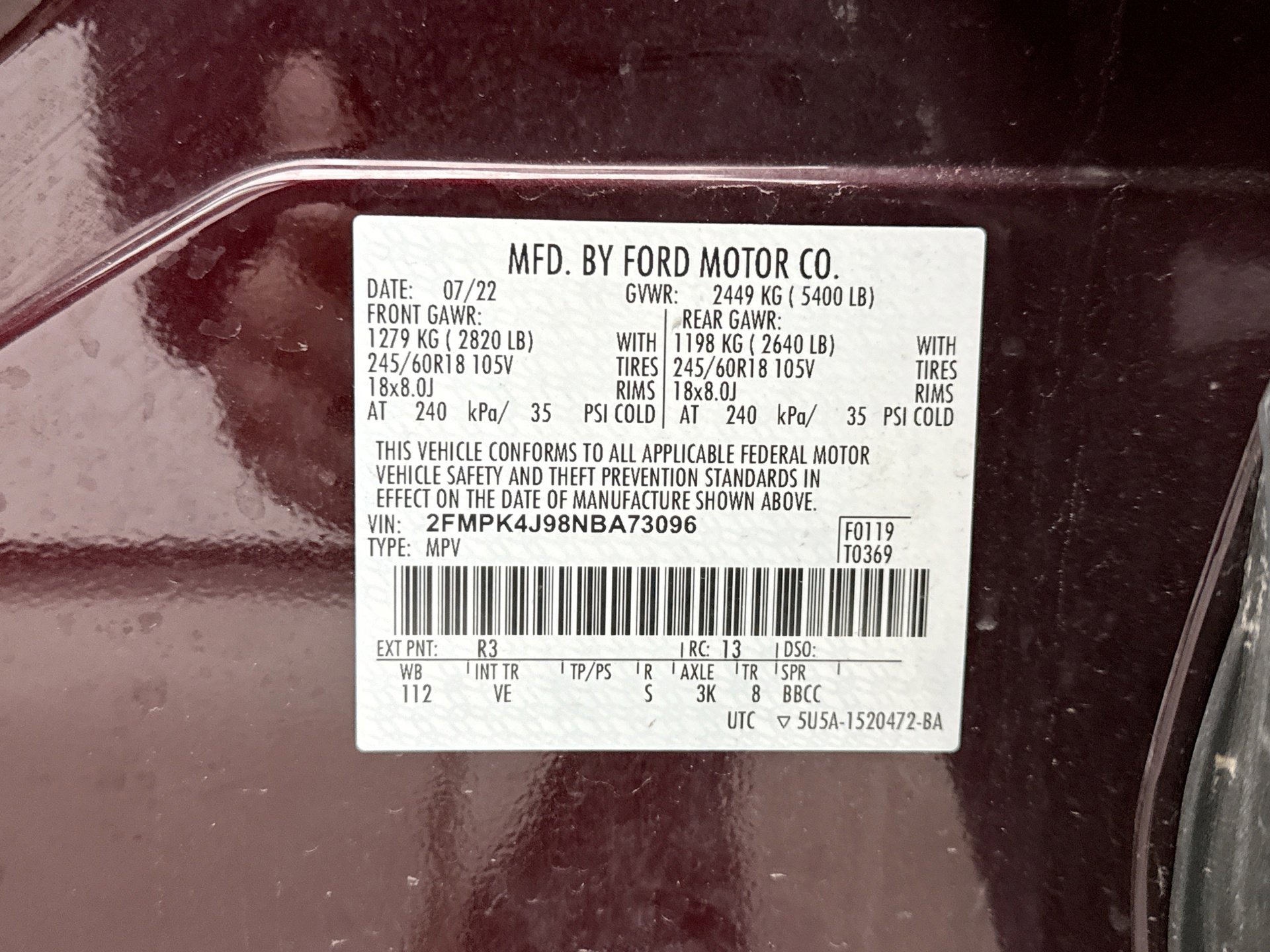 Used 2022 Ford Edge SEL w/ Convenience Package image 24