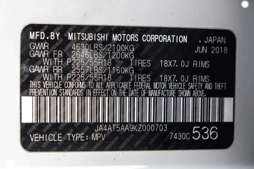 Used 2019 Mitsubishi Eclipse Cross SE AWD/4WD image 38