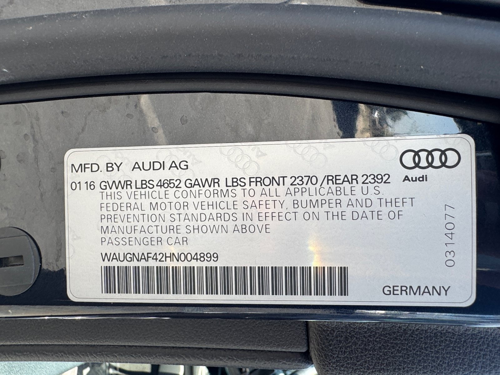 Used 2017 Audi A4 2.0T Premium FWD image 20